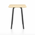 Emeco Parrish Cafe Table - Square Top Dining Tables Emeco Table Top 24" Black Powder Coated Aluminum Accoya Wood