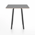 Emeco Parrish Cafe Table - Square Top Dining Tables Emeco Table Top 30" Clear Anodized Aluminum Gray Laminate Plywood