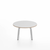 Emeco Parrish Low Table - Round Top Coffee Tables Emeco Table Top 24" Clear Anodized Aluminum Black Laminate Plywood