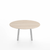 Emeco Parrish Low Table - Round Top Coffee Tables Emeco Table Top 30" Clear Anodized Aluminum Ash Wood