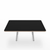 Emeco Parrish Low Table - Square Top Coffee Tables Emeco Table Top 36" Clear Anodized Aluminum Black Laminate Plywood