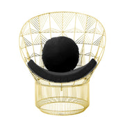 Peacock Pad & Round Throw Pillow Accessories Bend Goods Black 