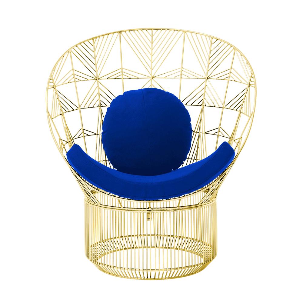 Peacock Pad &amp; Round Throw Pillow Accessories Bend Goods True Blue 