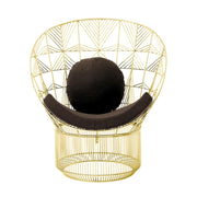 Peacock Pad & Round Throw Pillow Accessories Bend Goods Walnut 