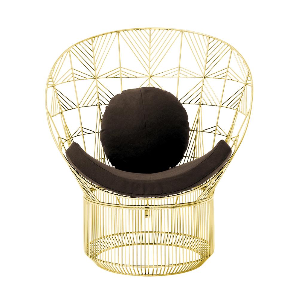 Peacock Pad &amp; Round Throw Pillow Accessories Bend Goods Walnut 