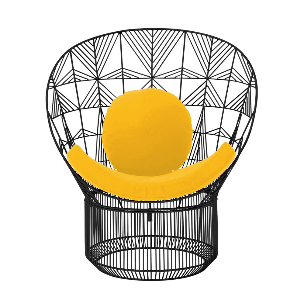 Peacock Pad &amp; Round Throw Pillow Accessories Bend Goods Yellow 