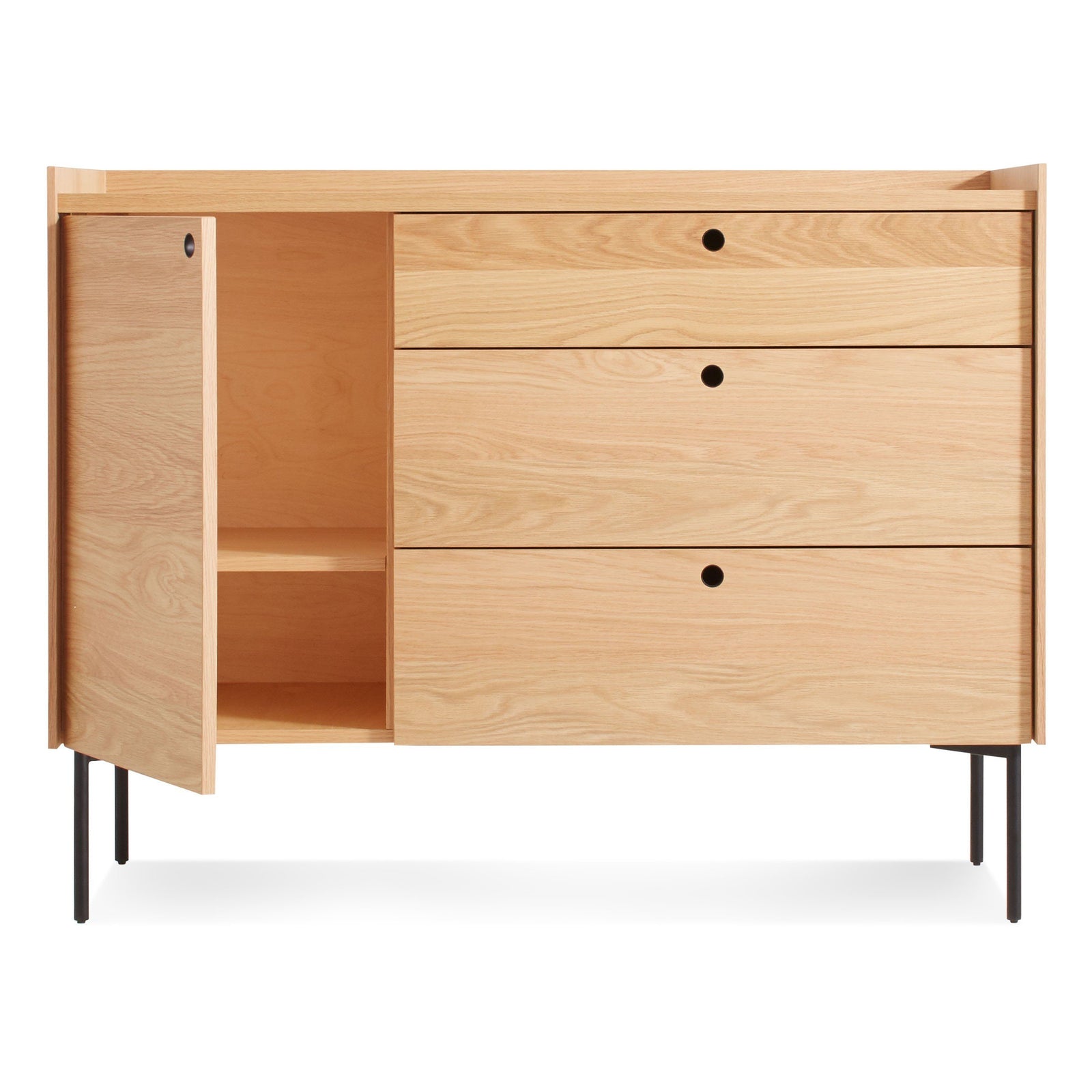 Peek 1 Door 3 Drawer Credenza storage BluDot 