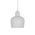 Golden Bell Savoy - A330S - Brass hanging lamps Artek White Steel Shade/Inside White Coated/White Plastic Cable 