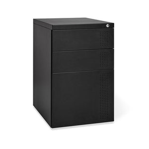 Perf File Cabinet Cabinet Gus Modern Black 