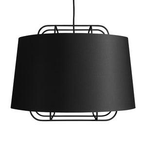 Perimeter Large Pendant Light suspension lamps BluDot Black / Black 