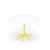 Petal Dining Table Outdoors Knoll White Petals Yellow 