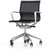 Physix task chair Vitra polished aluminum black pearl casters hard - unbraked for carpet