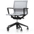 Physix task chair Vitra aluminum base coated in deep black silver casters hard - unbraked for carpet