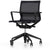 Physix task chair Vitra aluminum base coated in deep black black pearl casters hard - unbraked for carpet