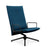 Pilot High Back Lounge Chair With Loop Arms lounge chair Knoll 