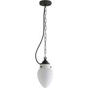 Pine Pendant Pendant Lights Original BTC 1 Opal and Weathered Brass 