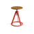 Piton Adjustable-Height Stool Stools Knoll Teak Red Coral 