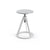 Piton Adjustable-Height Stool Stools Knoll Polished Aluminum White 