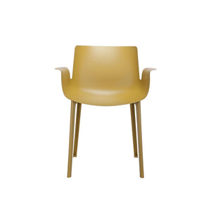 Piuma Chair Side/Dining Kartell Mustard 