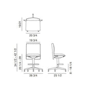 Planesit Stool 5 Ways On Glides Stools Arper 