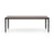 Plate Rectangular Table Coffee Tables Vitra 44.5"L x 28" W - smoked oak top - chocolate base 