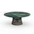 Platner 42" Coffee Table Coffee Tables Knoll Metallic Bronze Verde Alpi marble, Shiny finish 