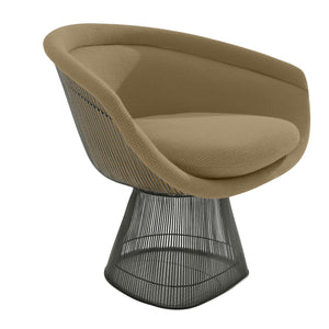 Platner Lounge Chair lounge chair Knoll Bronze +$319.00 Flax Classic Boucle +$164.00 