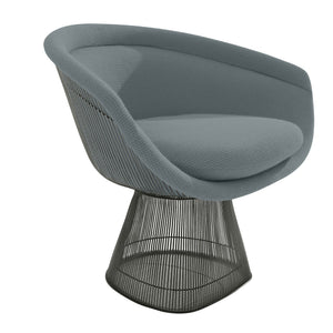 Platner Lounge Chair lounge chair Knoll Bronze +$319.00 Smoke Classic Boucle +$164.00 