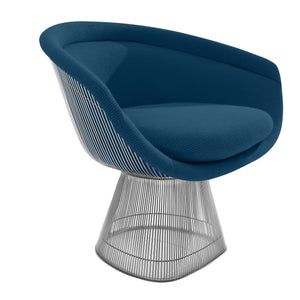 Platner Lounge Chair lounge chair Knoll Nickel Aegean Classic Boucle +$164.00 