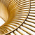 Platner Stool - Gold Stools Knoll 