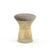 Platner Stool - Gold Stools Knoll Knoll Velvet - Silver 