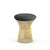 Platner Stool - Gold Stools Knoll Knoll Velvet - Graphite 