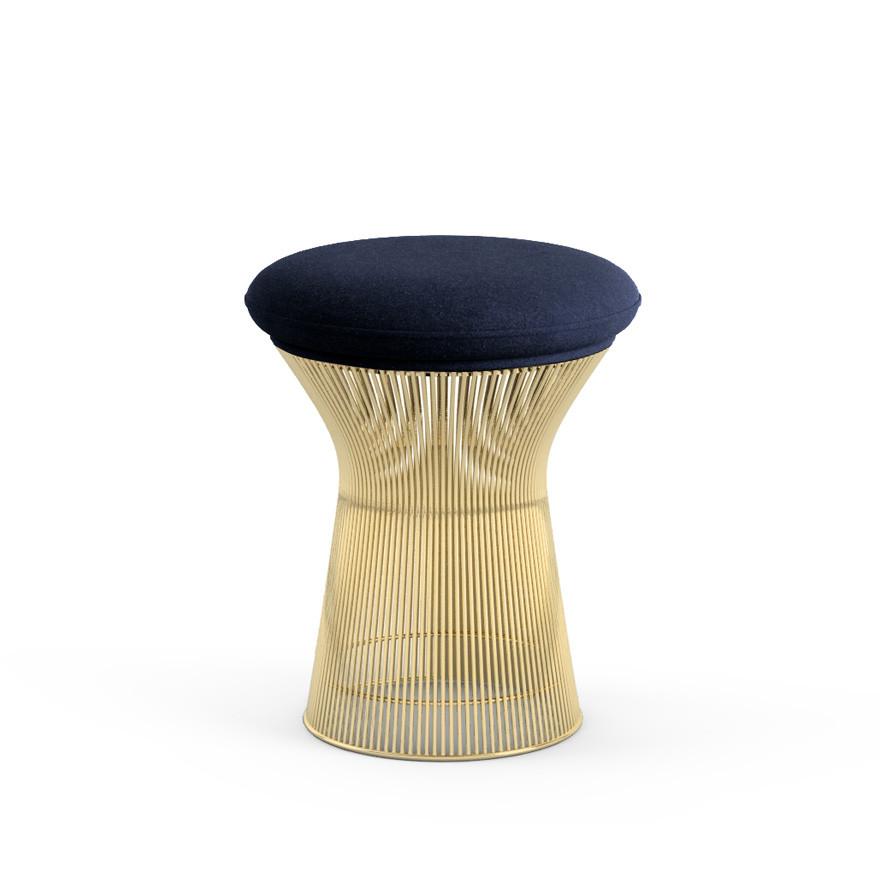 Platner Stool - Gold Stools Knoll Knoll Velvet - Aviator 