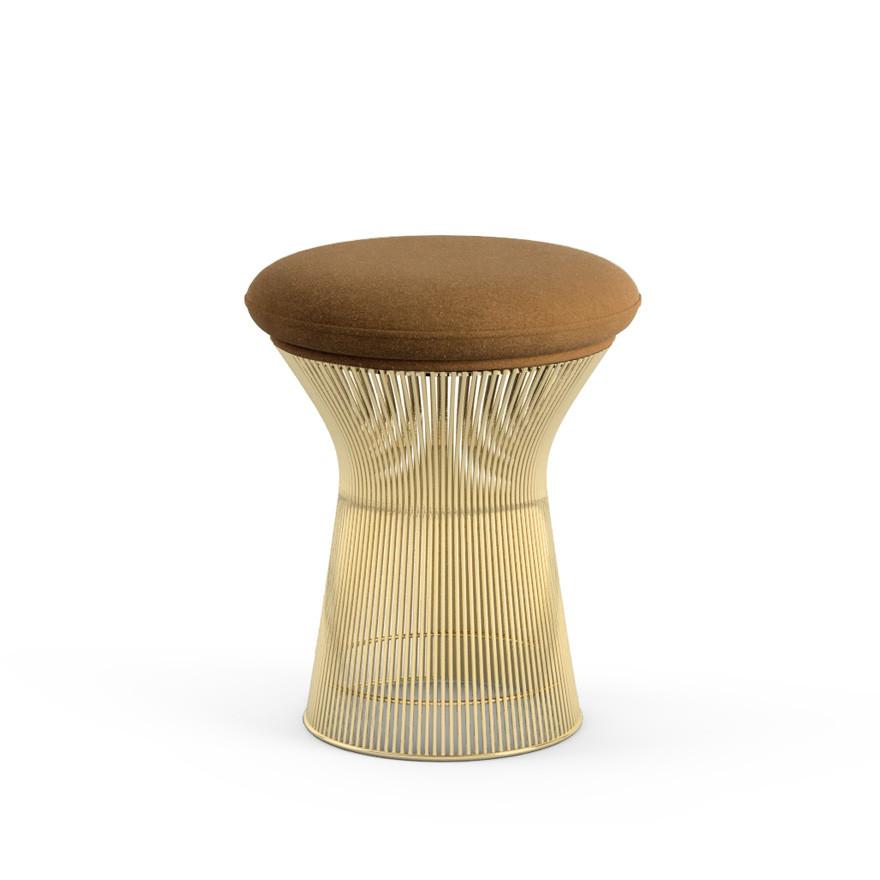 Platner Stool - Gold Stools Knoll Knoll Velvet - Penny 