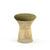 Platner Stool - Gold Stools Knoll Knoll Velvet - Moss 