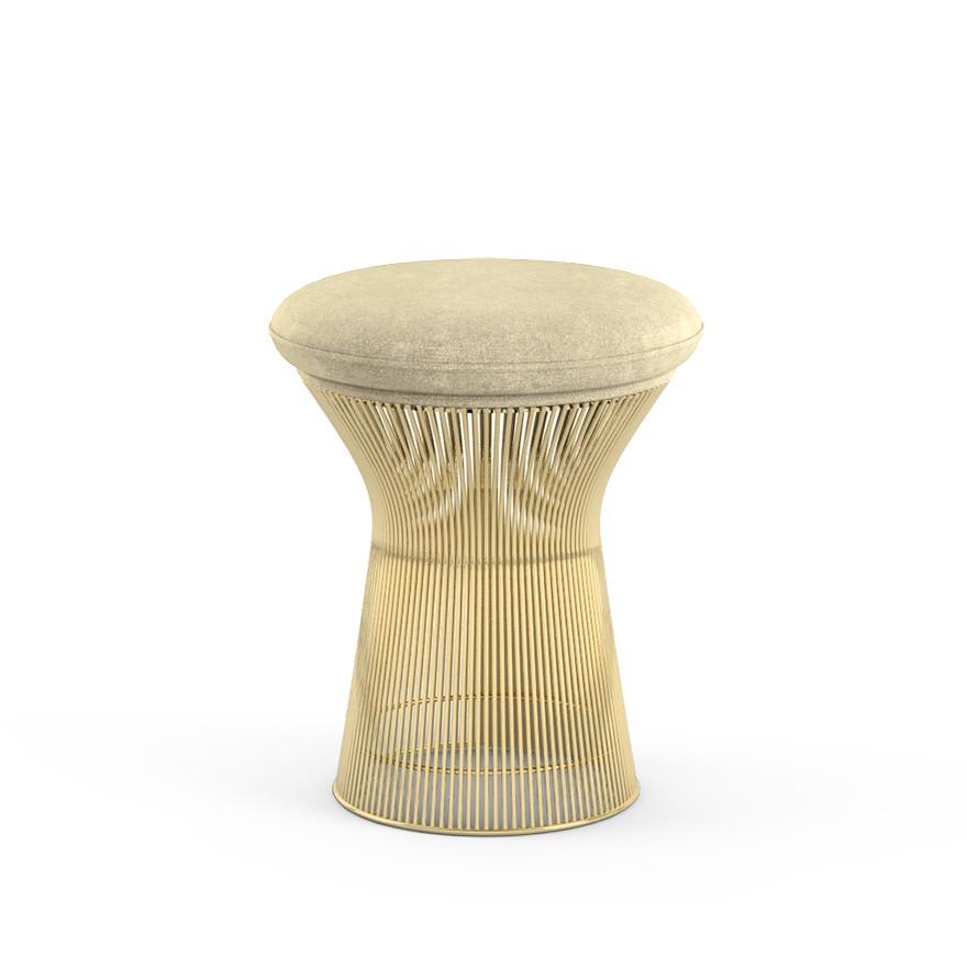 Platner Stool - Gold Stools Knoll Circa - Ivory 