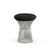 Platner Stool Stools Knoll Polished Nickel Circa - Black 