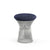 Platner Stool Stools Knoll Polished Nickel Circa - Blue 