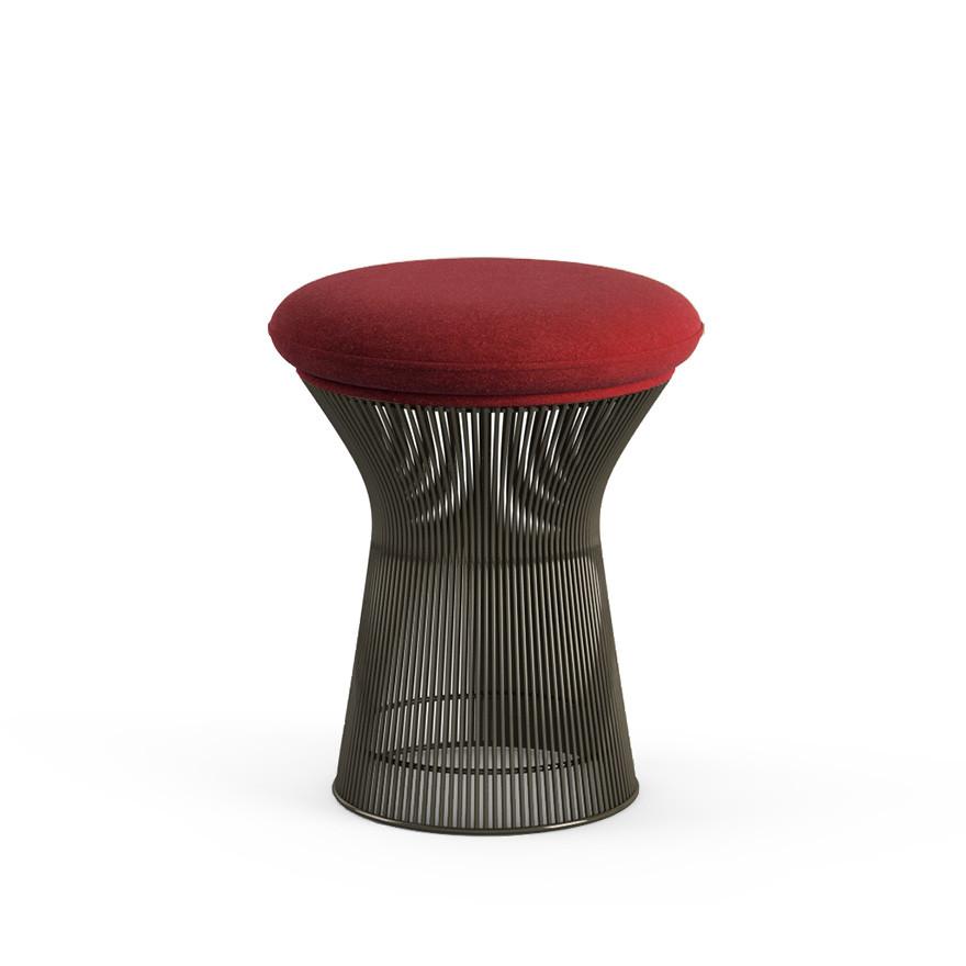 Platner Stool Stools Knoll Metallic Bronze Knoll Velvet - Bayberry 