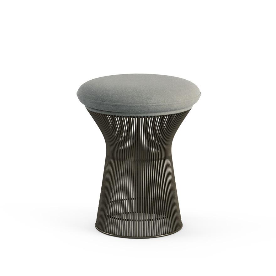 Platner Stool Stools Knoll Metallic Bronze Knoll Velvet - Swan 