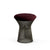 Platner Stool Stools Knoll Metallic Bronze Knoll Velvet - Wine 