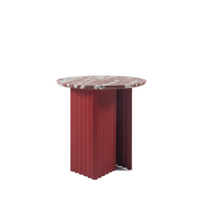 Plec Round Coffee Table Coffee Tables RS Barcelona Small Red Francia Marble 
