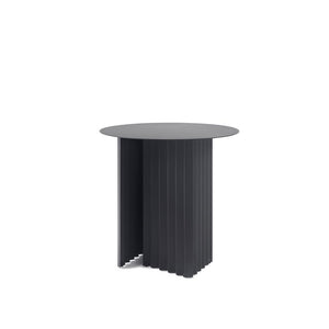 Plec Round Coffee Table Coffee Tables RS Barcelona Small Black Steel 