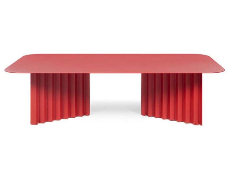 Plec Table-Steel table RS Barcelona Large Red 