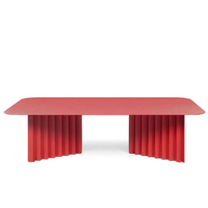 Plec Table-Steel table RS Barcelona Large Red 