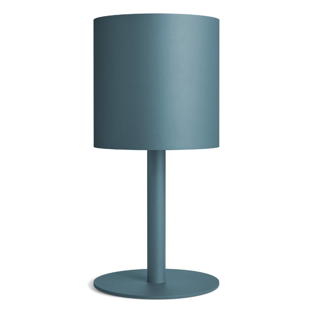 Plot Small Planter Table Lamps BluDot Marine Blue 