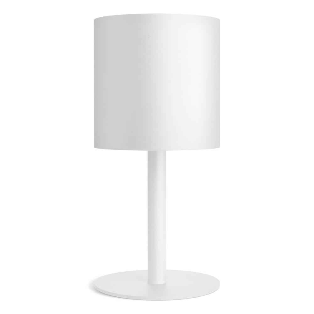 Plot Small Planter Table Lamps BluDot White 