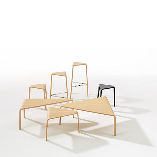 Ply Triangular Coffee Table side/end table Arper 