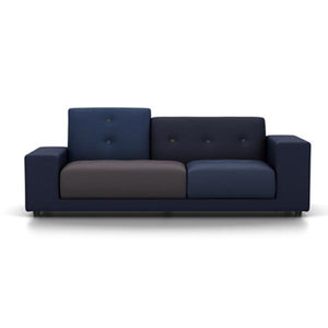 Polder Compact Sofa sofa Vitra low armrest left (sitting right) night blue 