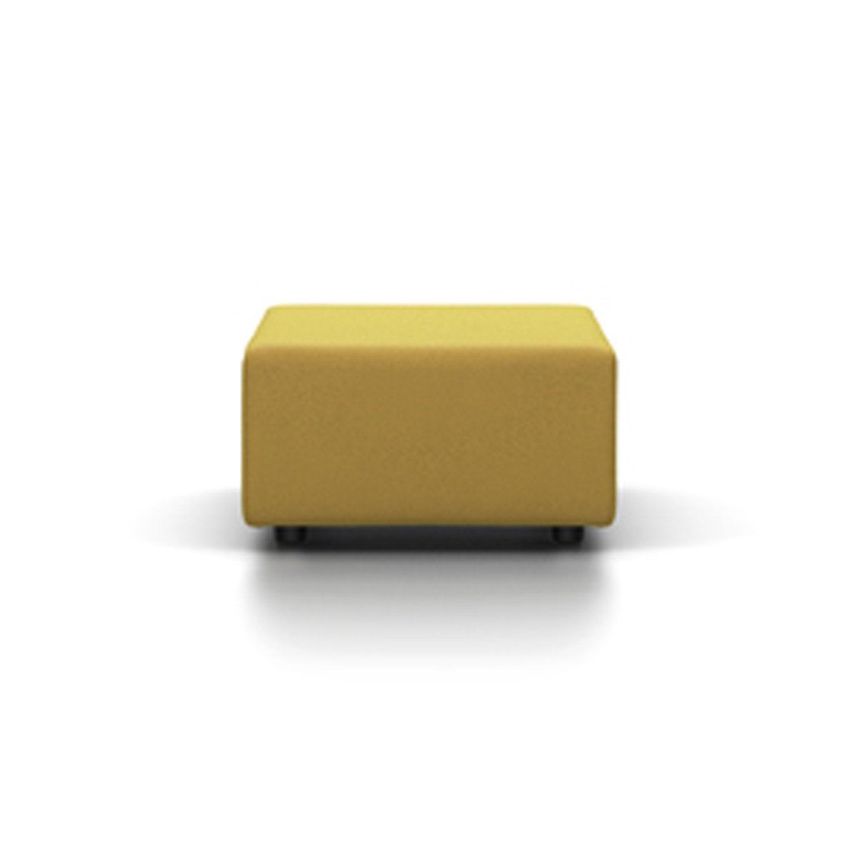 Polder Ottoman ottomans Vitra golden yellow 